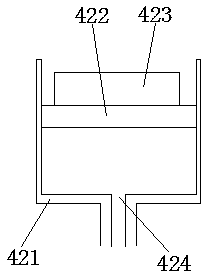 Tail steam water recovery device for artificial board hot press