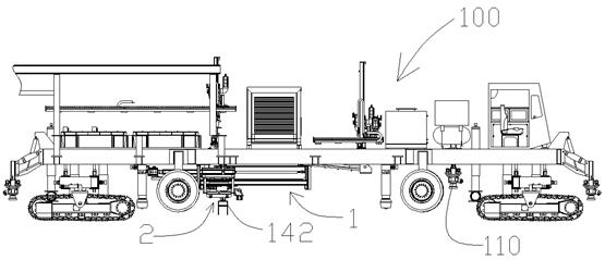 Method and device for dragging out roller used for dragging steel rail below steel rail