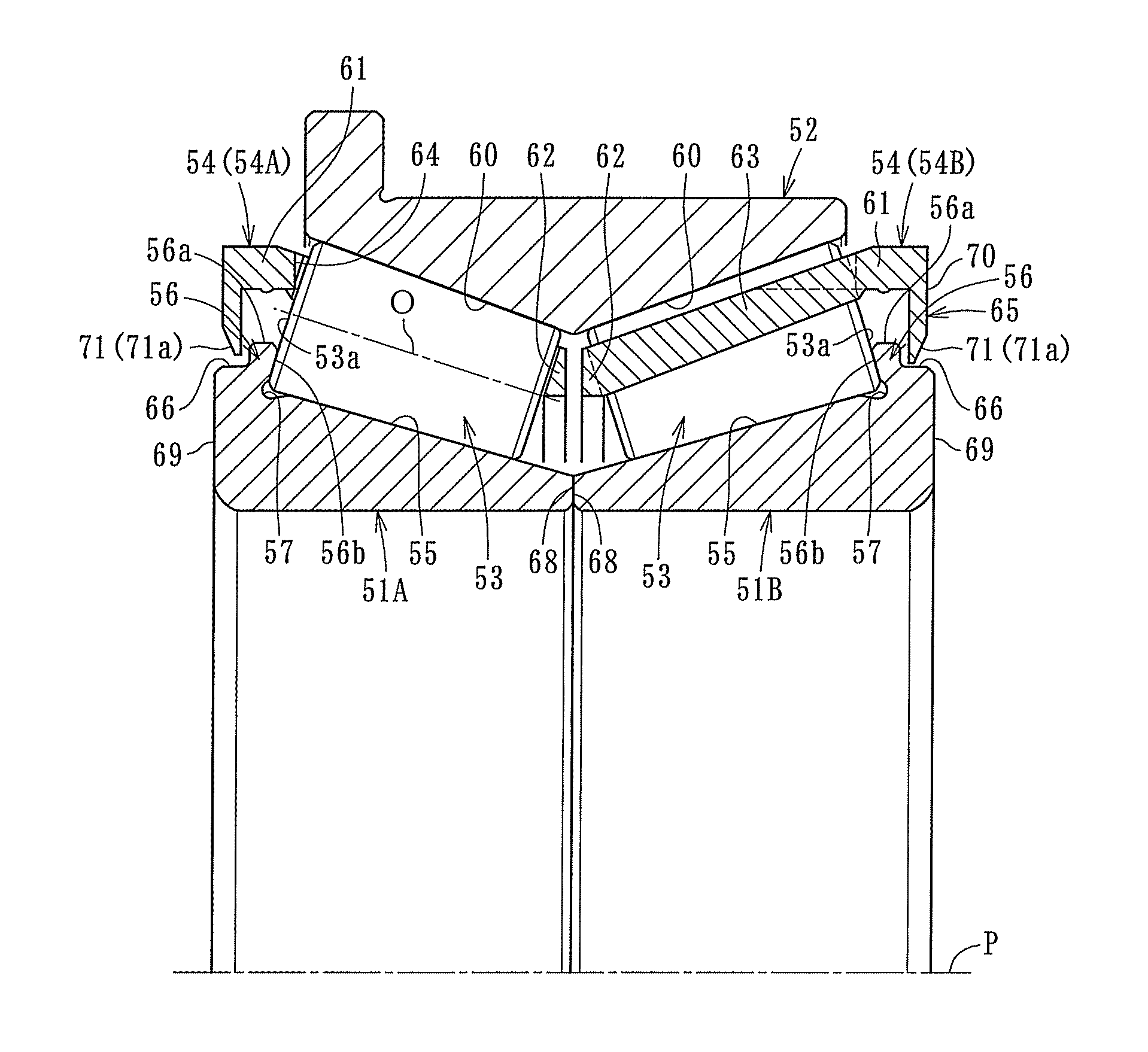 Taper roller bearing