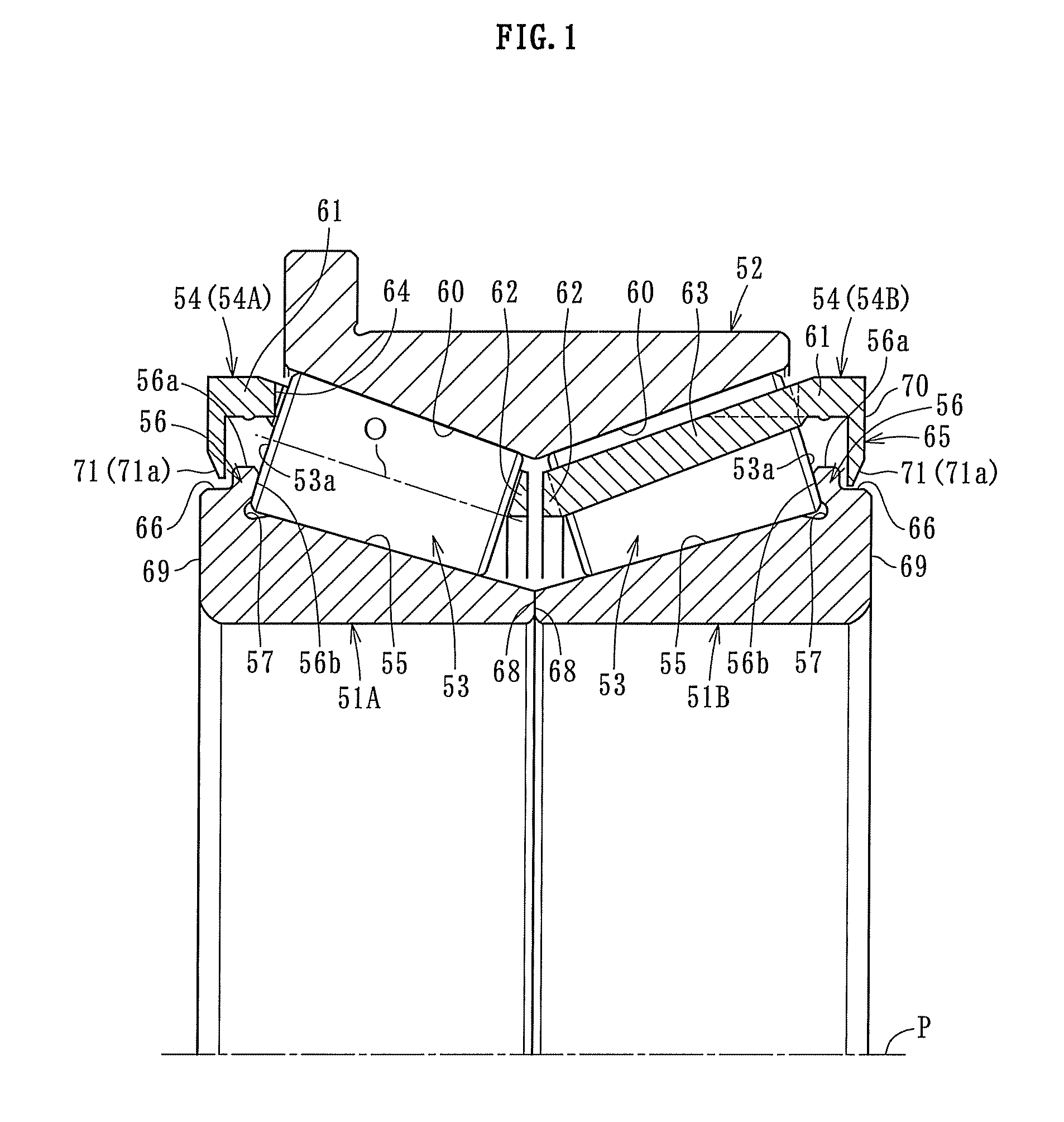 Taper roller bearing