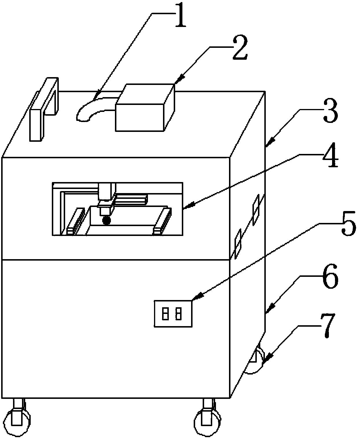 Wearability testing device for textile fabric