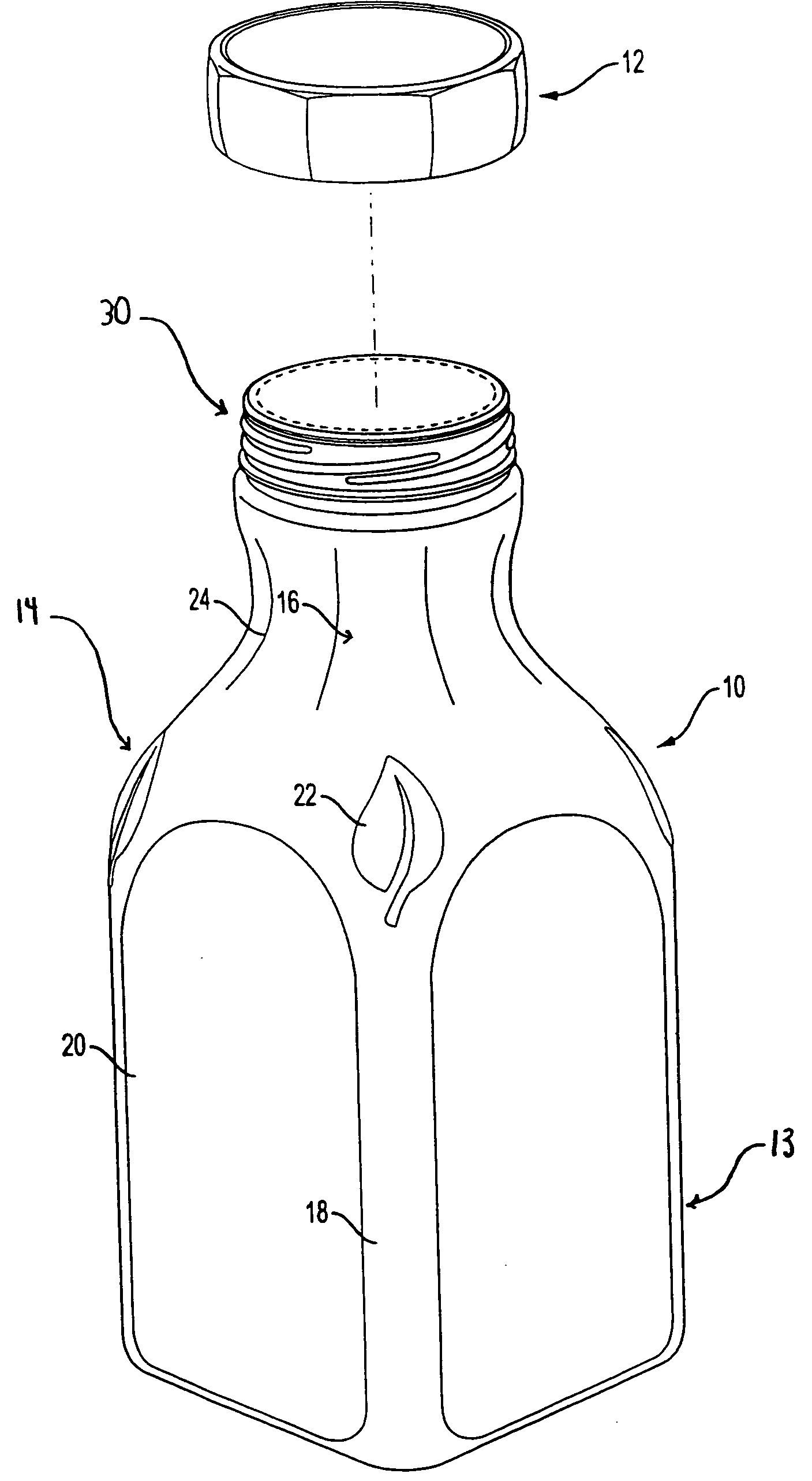 Plastic carafe