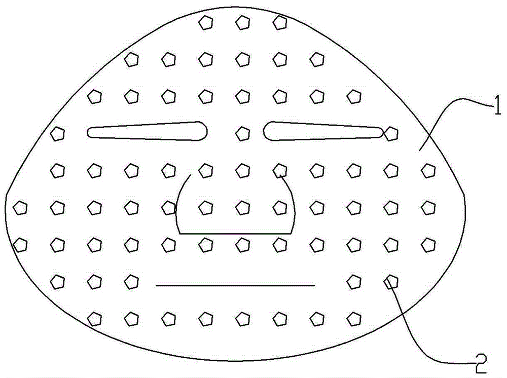 Skincare membrane substrate and preparation method thereof