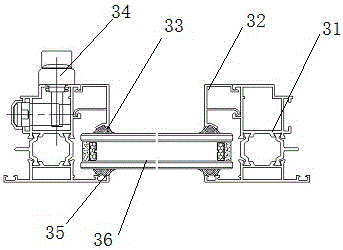 Aluminum alloy out-opening window