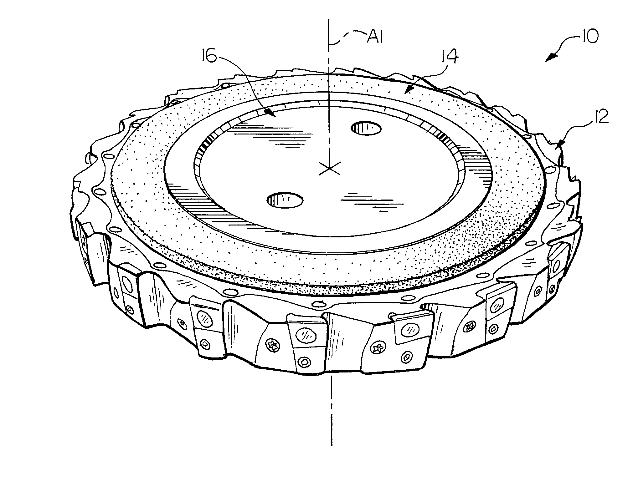 Cutting tool for rough and finish milling