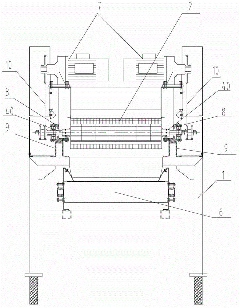 Tuber type material length grading machine