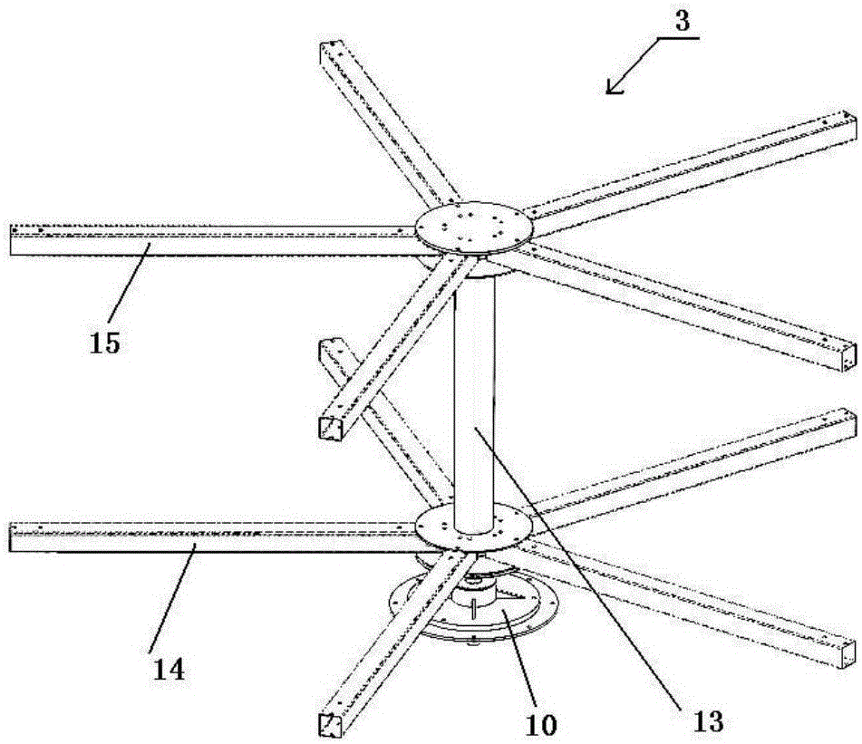 Breeze wind-solar complementary energy storage unit