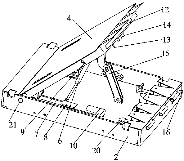 Intelligent moving type flip-plate car arrester and car arresting method thereof