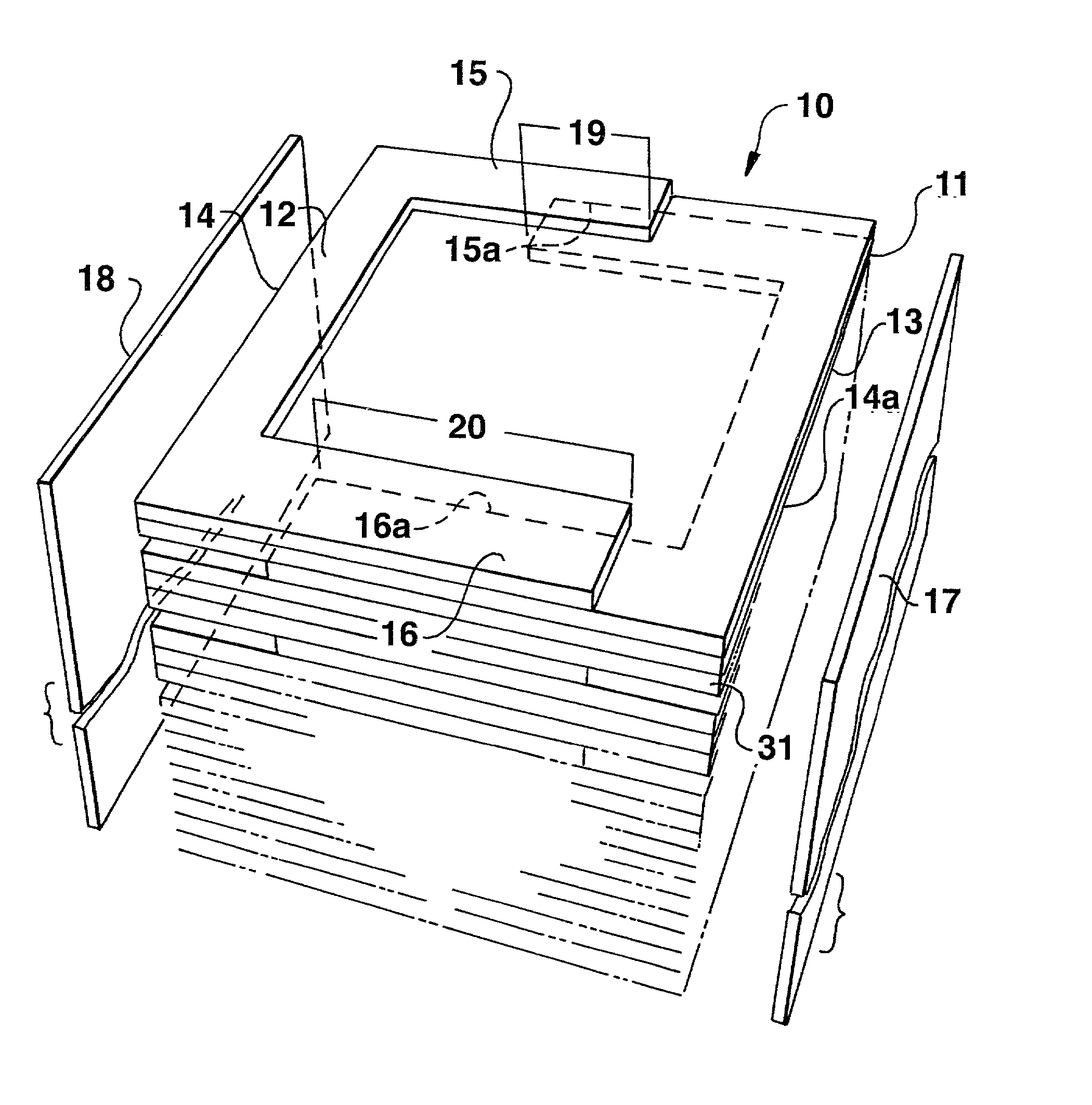 Integrated dual frequency noise attenuator and transient suppressor