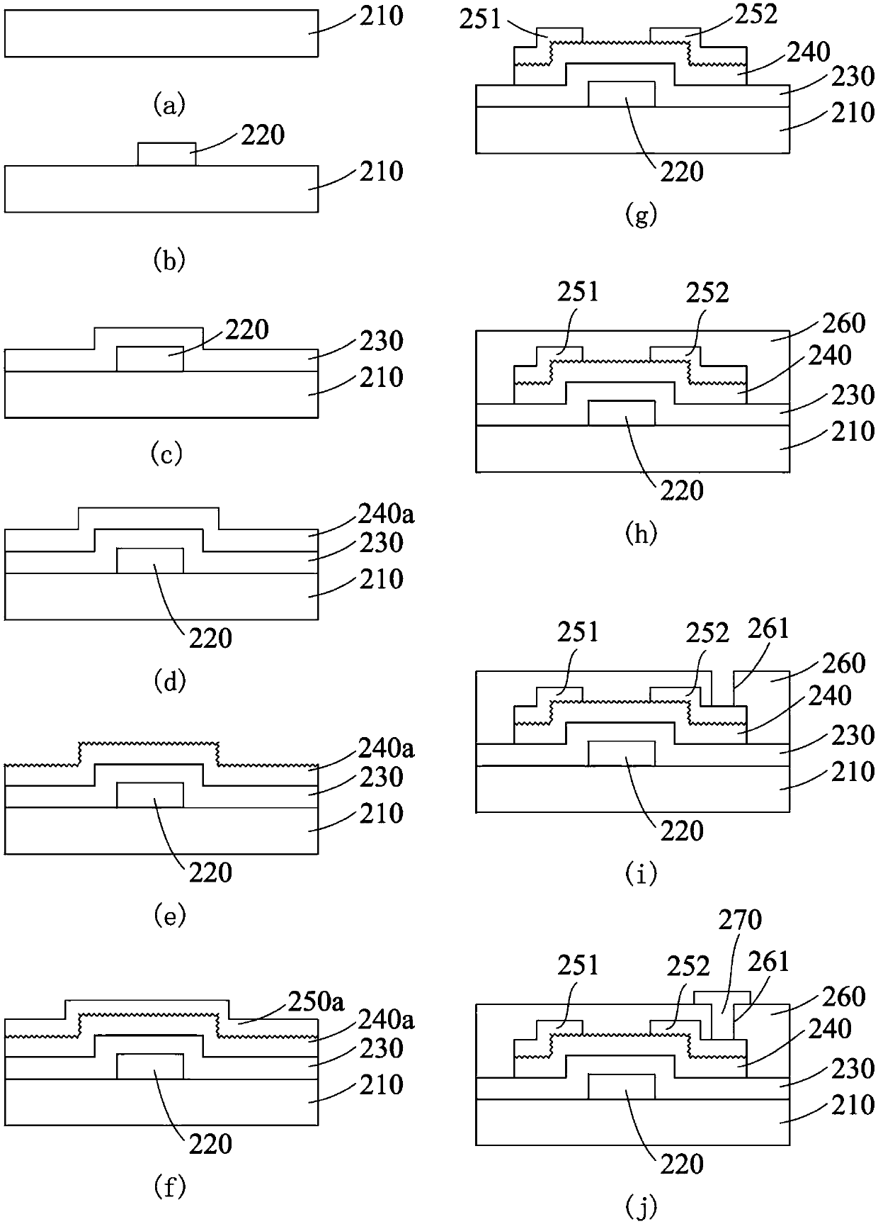 Array substrate and method for manufacturing the same, and method for improving adhesiveness between film layers