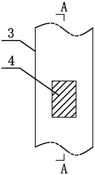 Air inlet system used for housing construction and installation method thereof