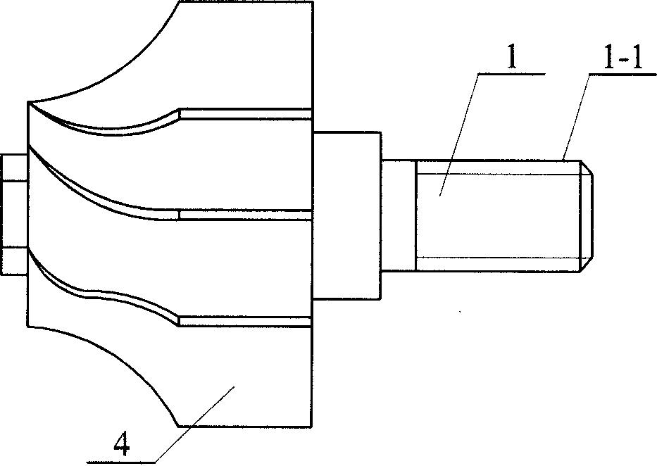 High strength connecting method for TiAl base alloy charging turbine and steel shaft