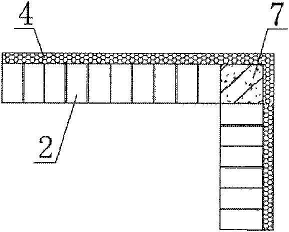 Multilayer brick mixed thermal insulation wall and construction method thereof