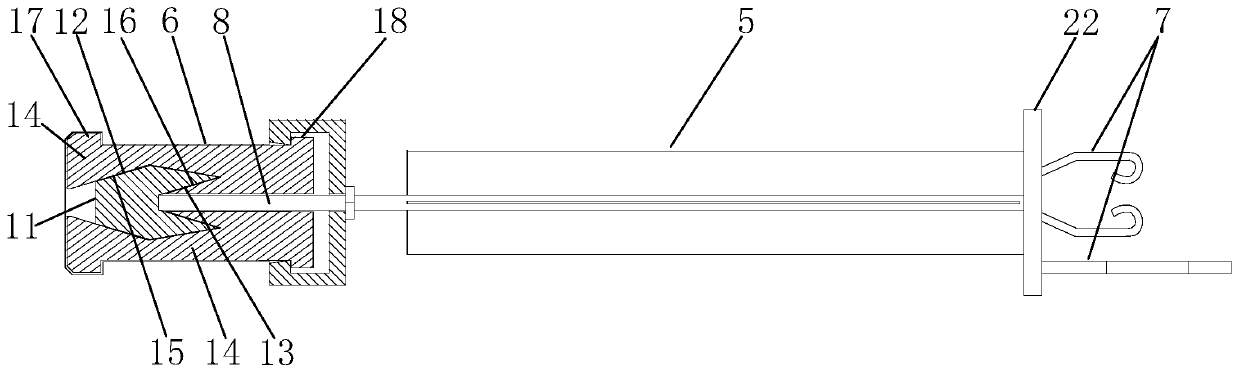 An environmentally friendly and energy-saving connector for composite exterior wall panels and its production method