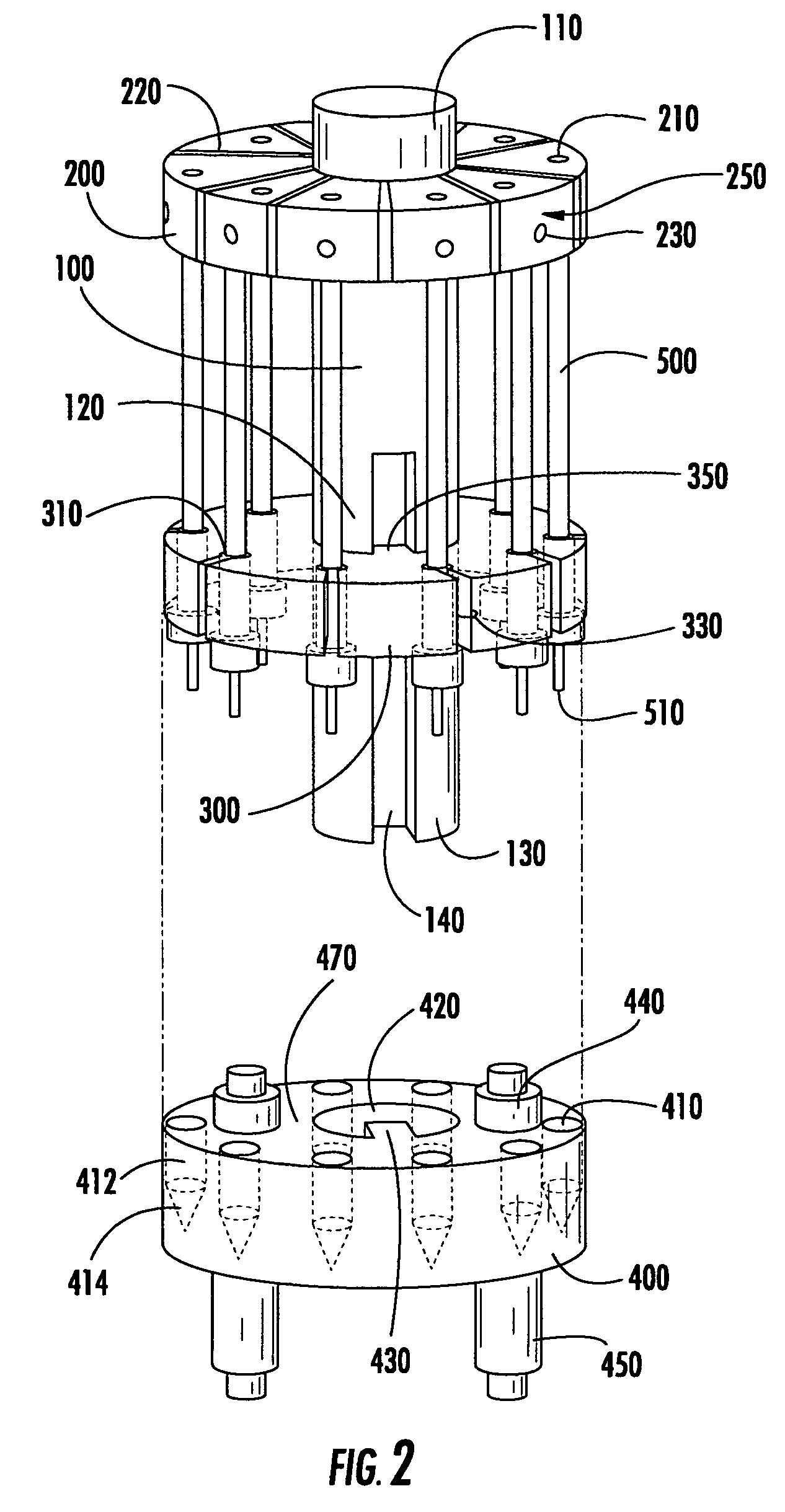 Crystallization cassette for the growth and analysis of macromolecular crystals and an associated method