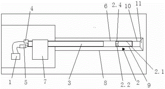 Coal mine underground drilling wireless tracking and hole depth measurement device and method