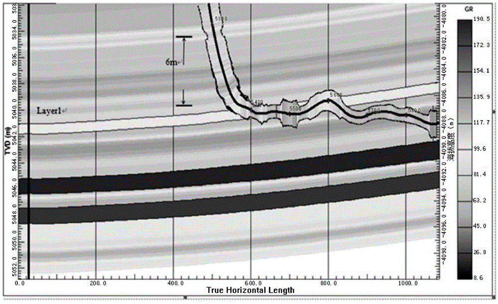 While-drilling well logging curve real-time comparison method