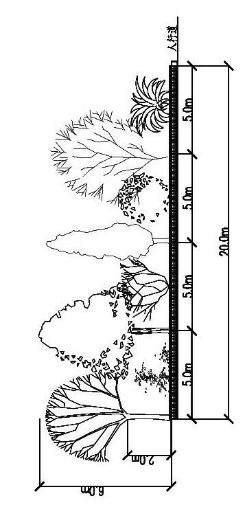 Plant configuration used for urban road traffic noise reduction