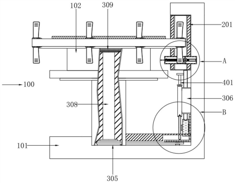 Curvature online detection device and method for automobile part machining