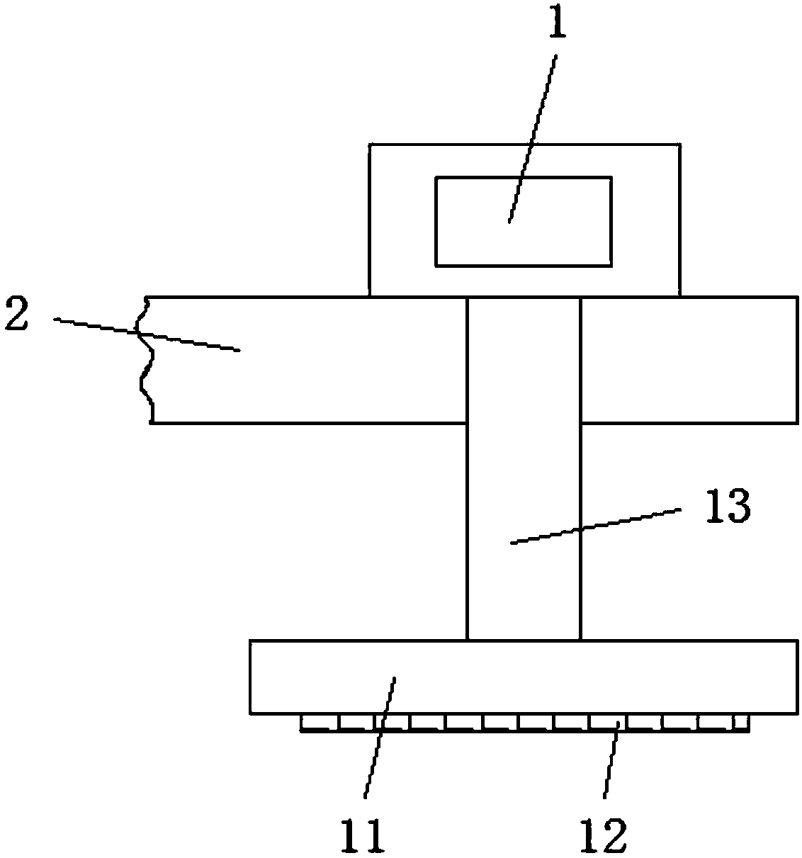 Motor end cover clamping tool