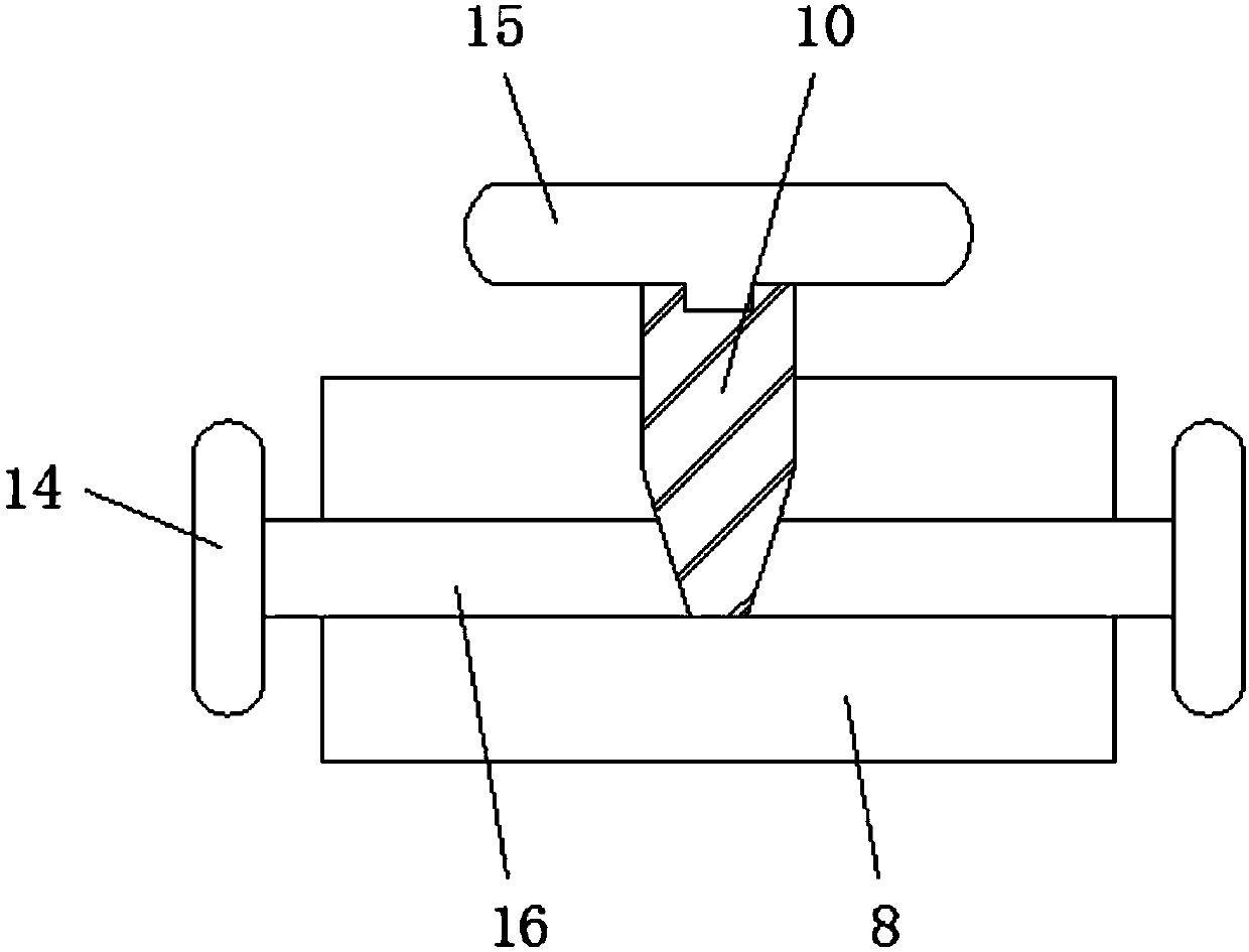 Motor end cover clamping tool