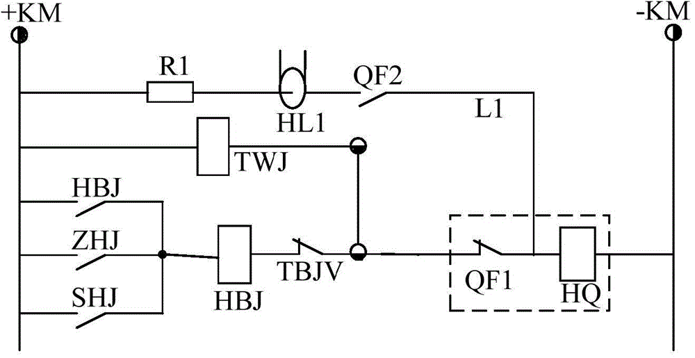 Online monitoring and warning method for protective relaying direct-current operating circuit