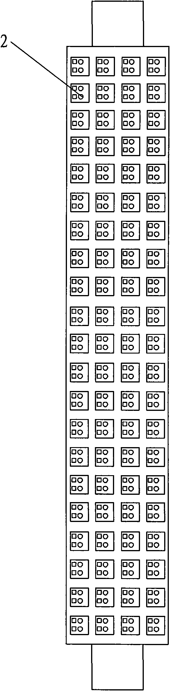 Railway signal relay socket