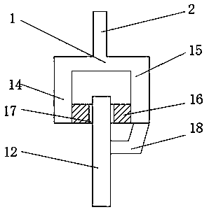 Automotive disk brake with good sealing performance