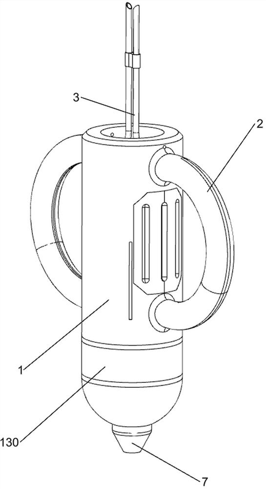 Skin care product packaging material automatic discharging device