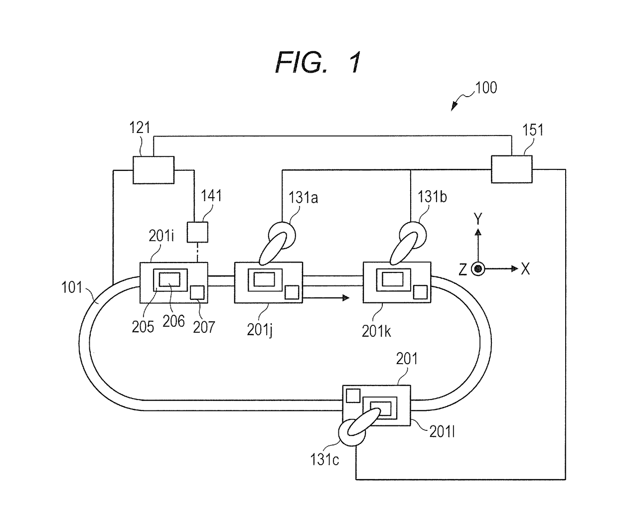 Moving-magnet type linear motor controlling system and manufacturing method of parts