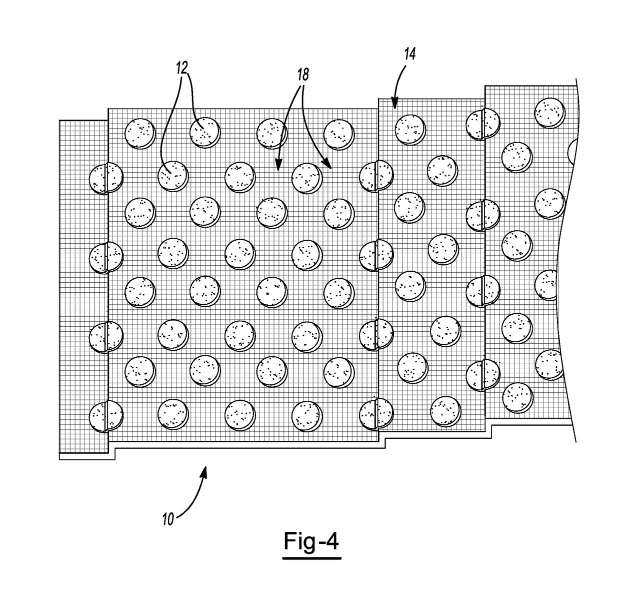 Localized panel stiffener