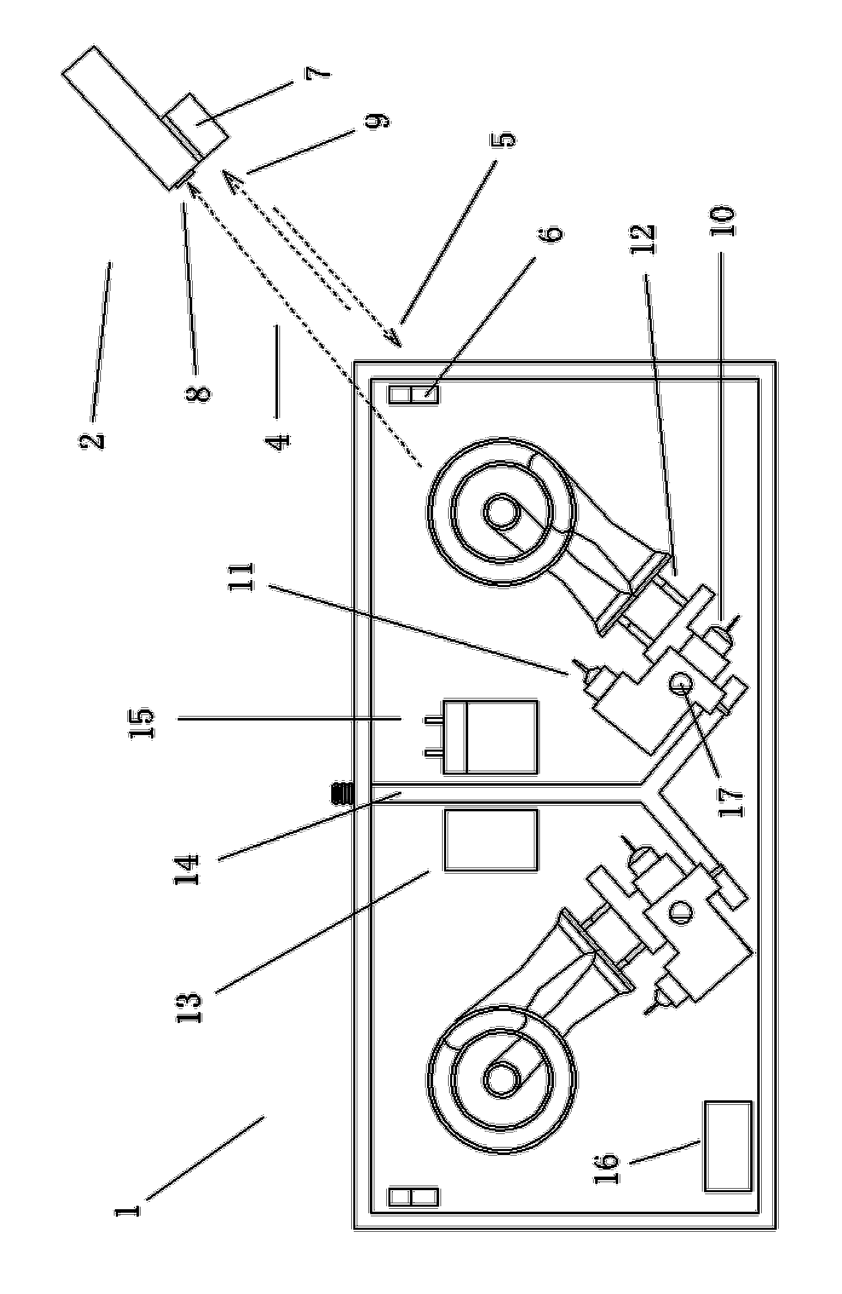 Infrared intelligent telemetering temperature control system