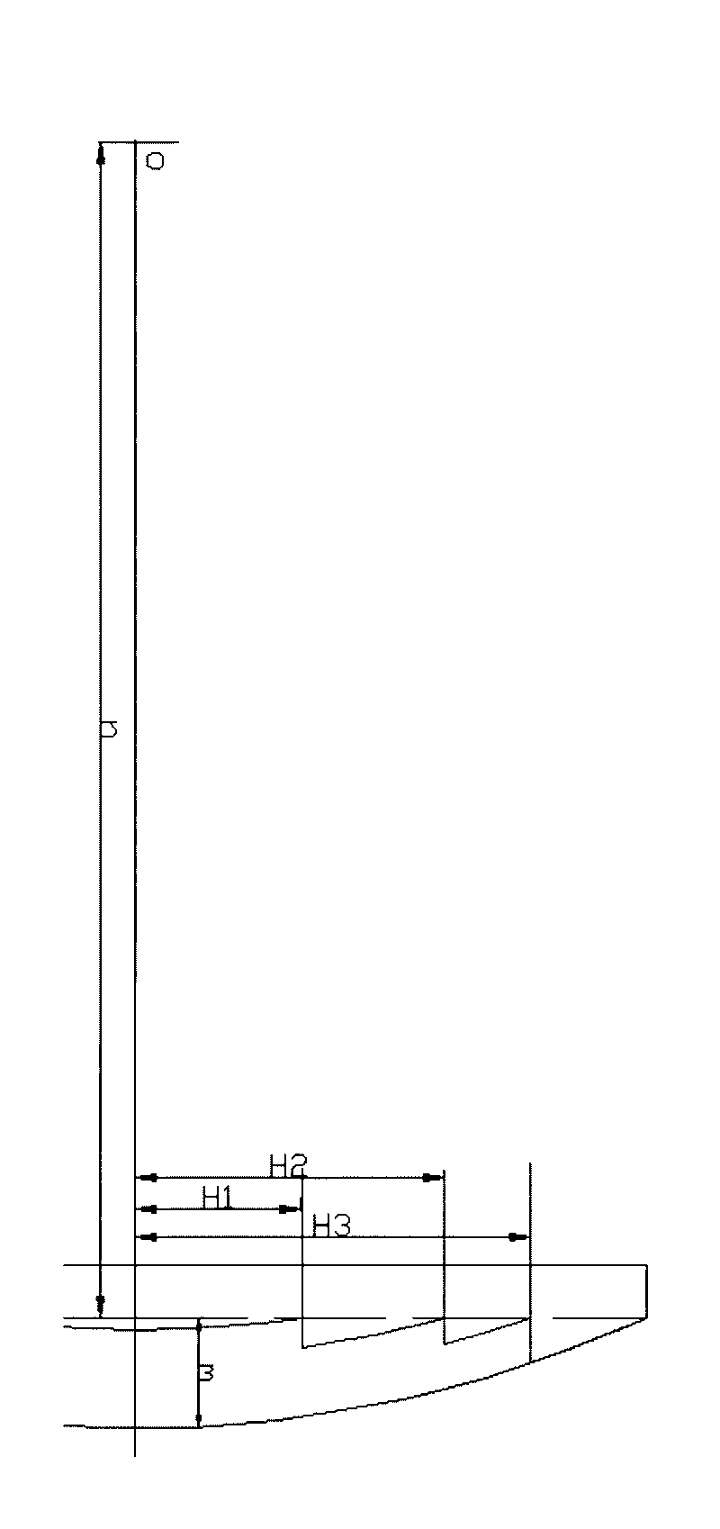 Fresnel spotlight and realization method thereof