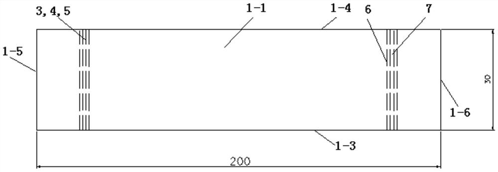 Comparative reflector test block and method for determining weld defects in thicker plates