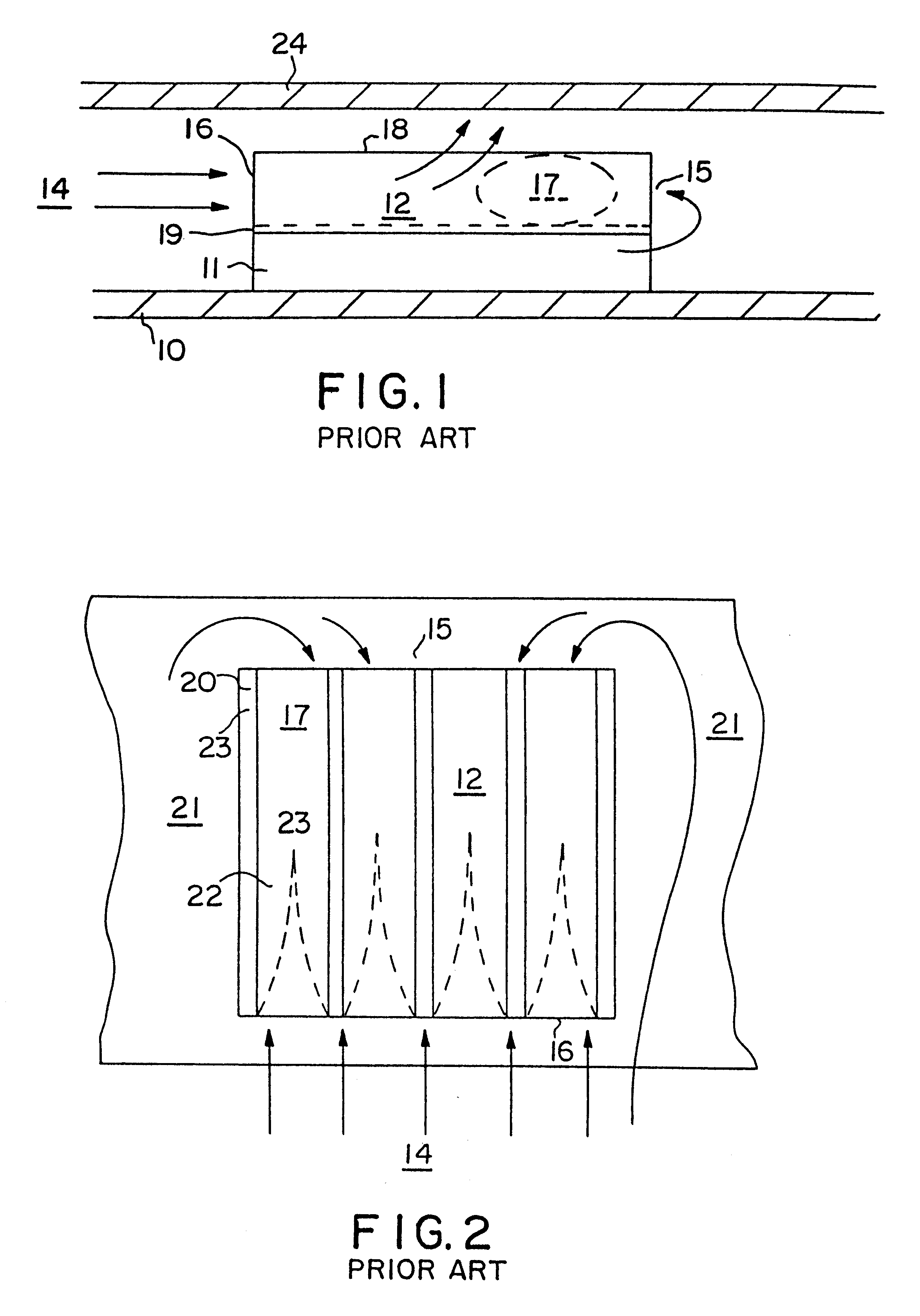 Segmented heat sink