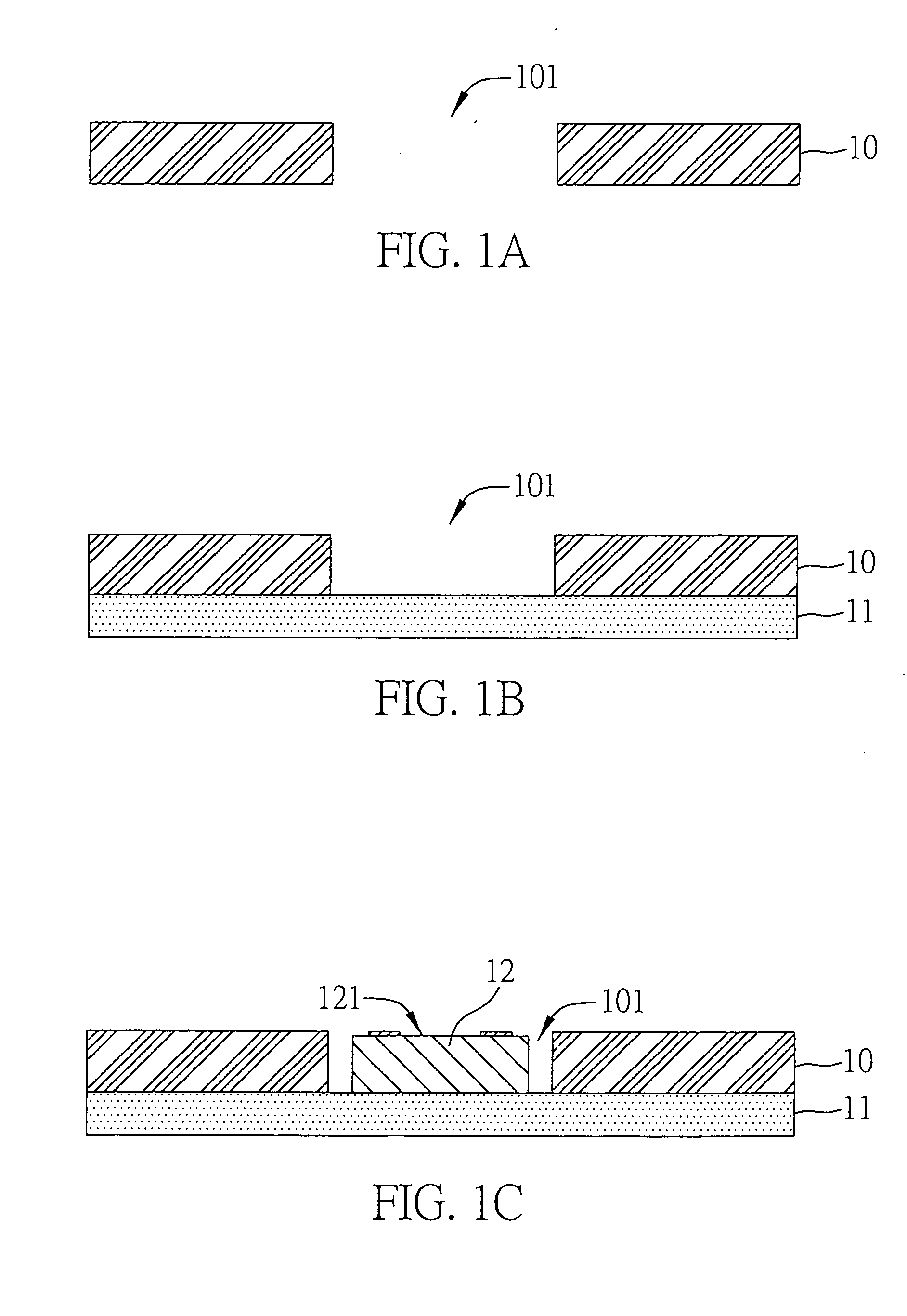 Method of embedding semiconductor element in carrier and embedded structure thereof