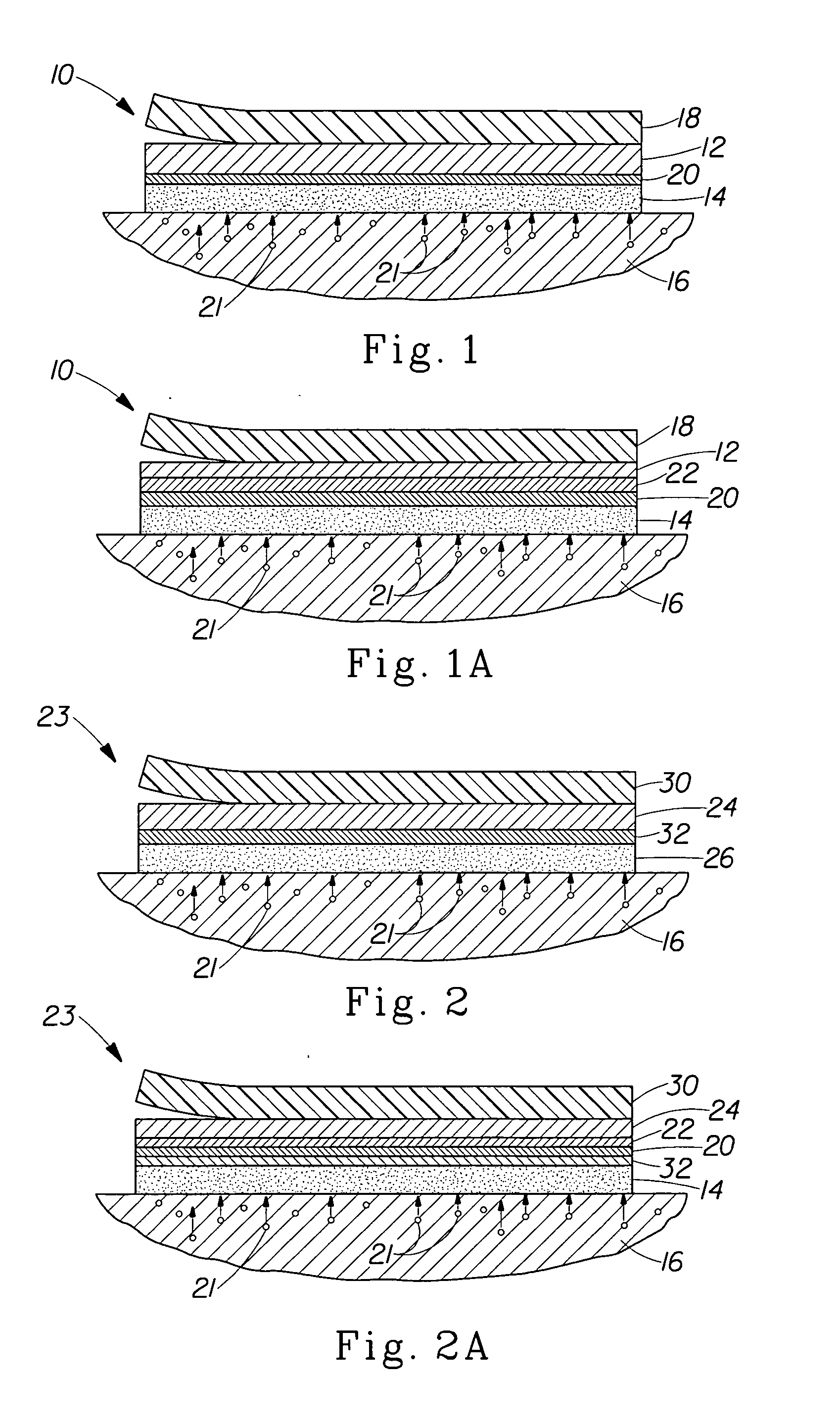 Discoloration-resistant articles for applying color on surfaces and methods of reducing discoloration in articles for applying color on surfaces