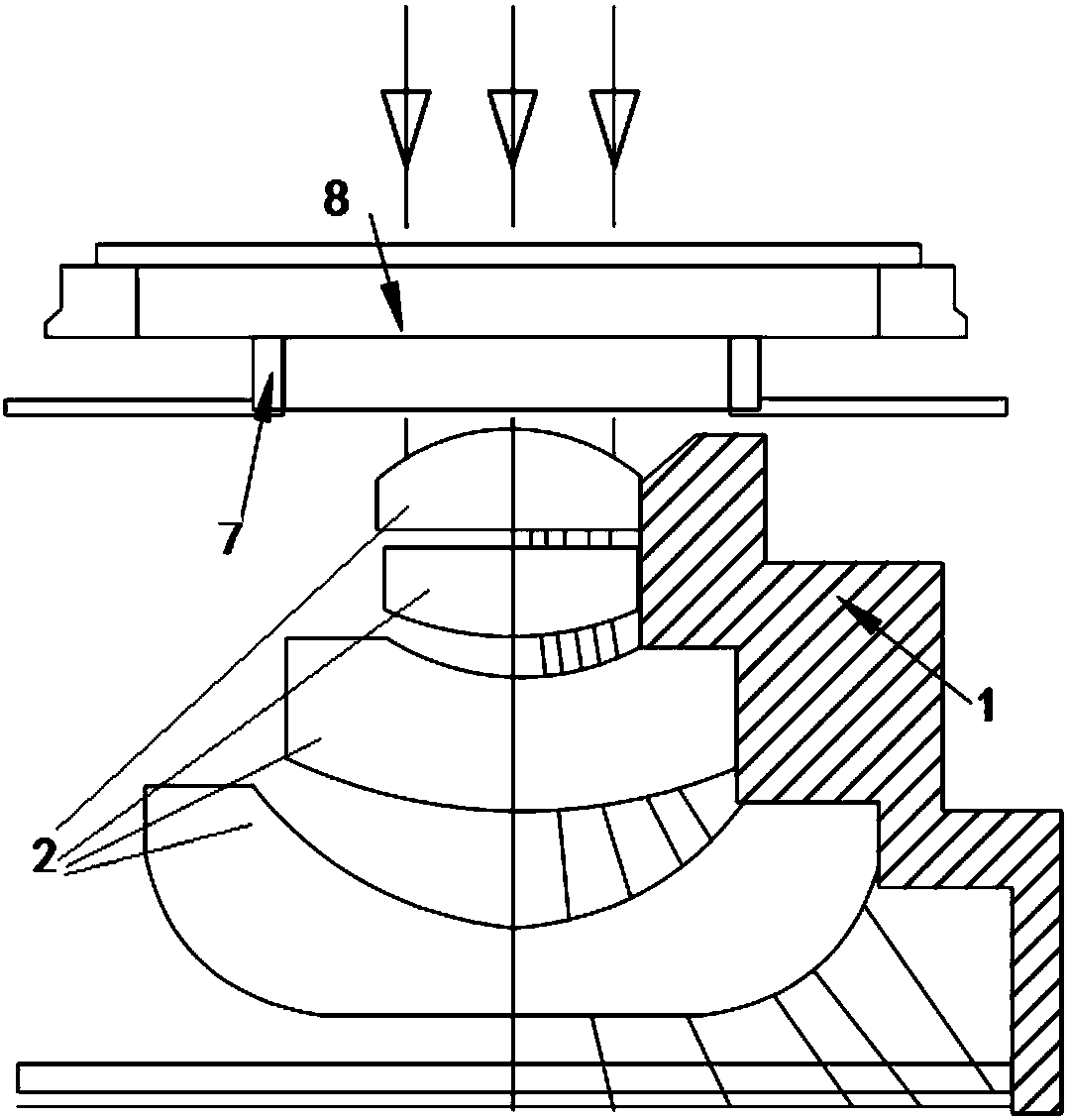 Voice coil motor for driving liquid lens and lens group thereof