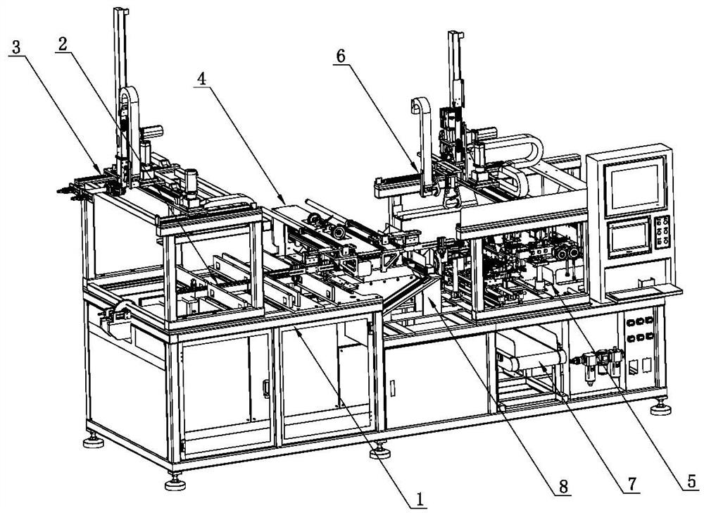 Full-automatic nylon binding tape cutting and packaging all-in-one machine