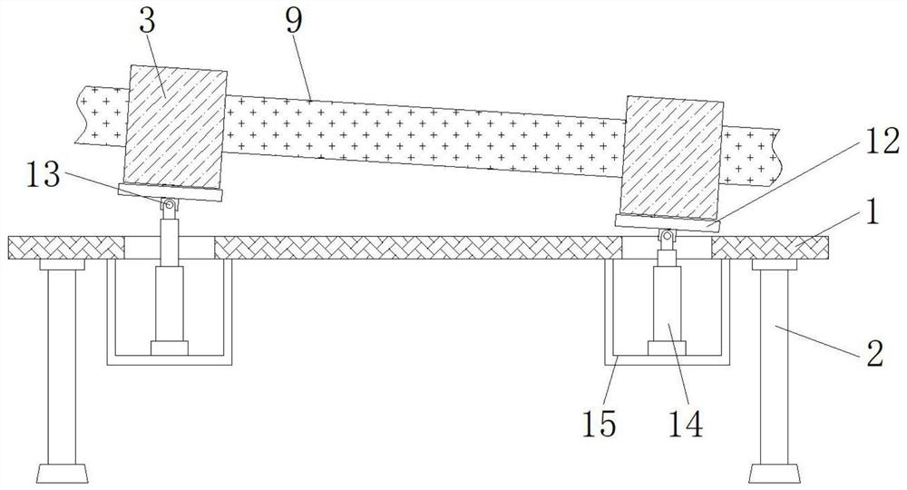 Tilt angle adjustable pipe cutting positioning device