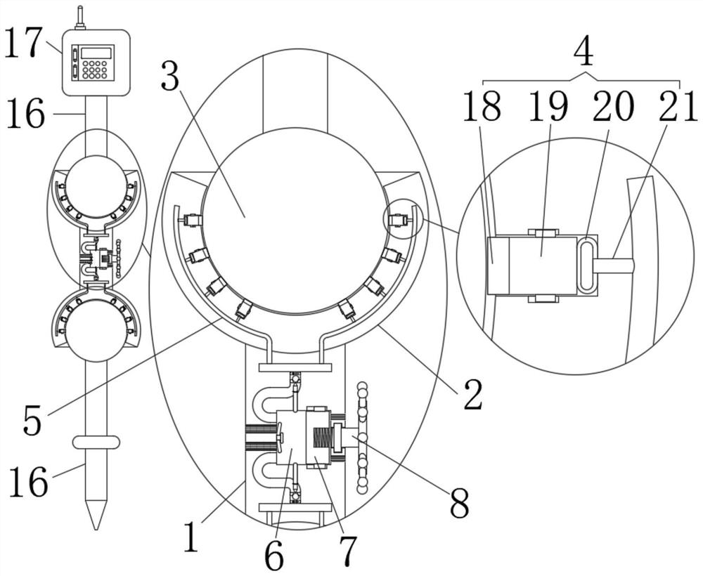 A real-time intelligent detection device for civil engineering buildings