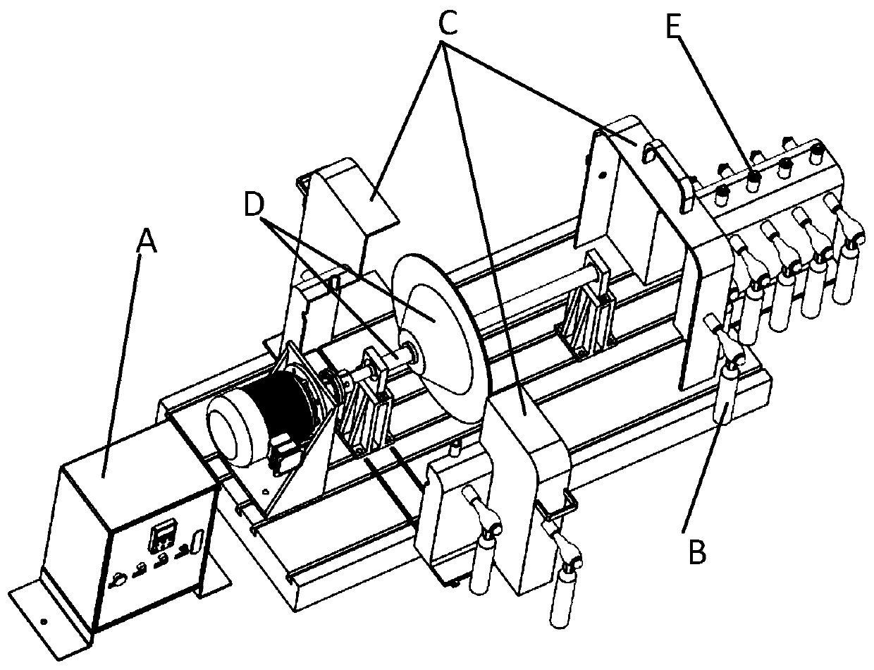 Thermal Analysis Test Bench and Its Thermal Deformation Measurement Method for Disc-shaft Connected Rotor System