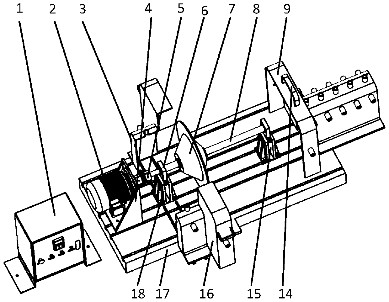 Thermal Analysis Test Bench and Its Thermal Deformation Measurement Method for Disc-shaft Connected Rotor System