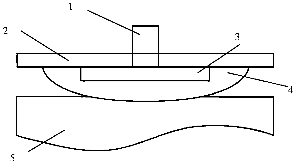 Detection device for detecting genioglossus muscle function by mandibular surface electromyography