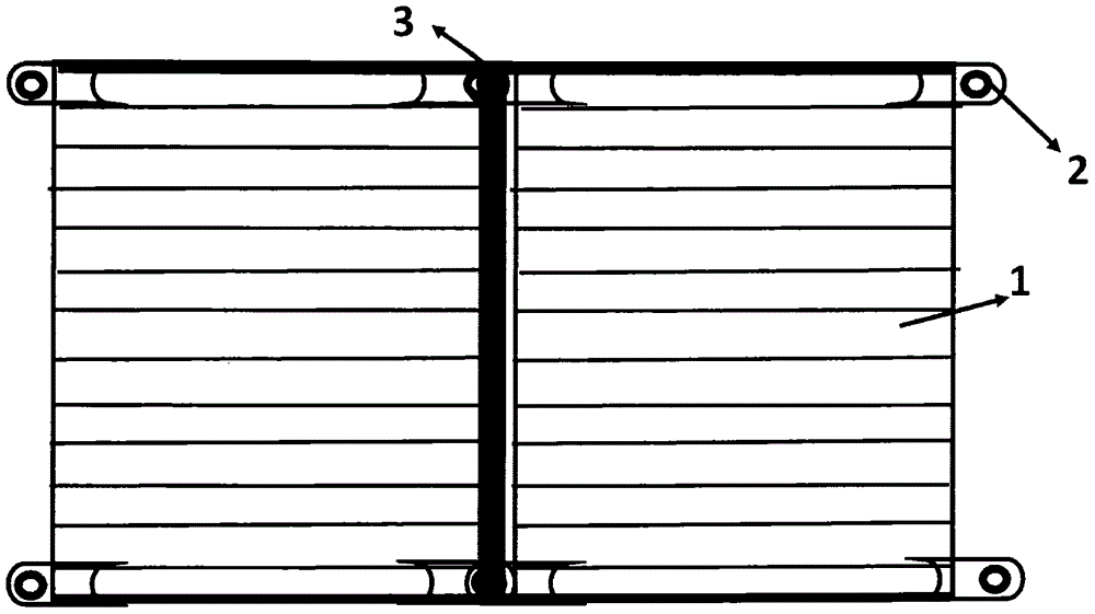 Novel composite sandwich wallboard and preparation method thereof