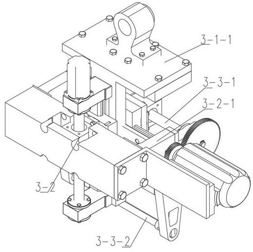 Cutting machine for fatigue tension test on tracked vehicle load-bearing rubber wheels