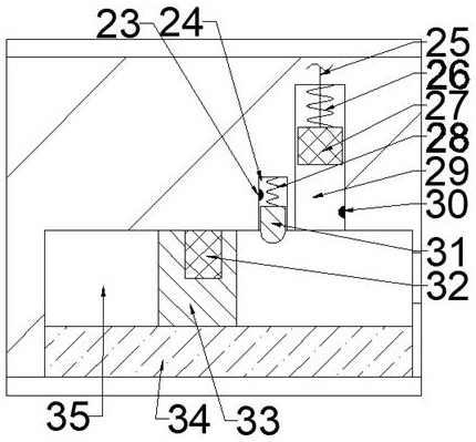 A semi-closed capacitor overheating prevention device with dust removal function