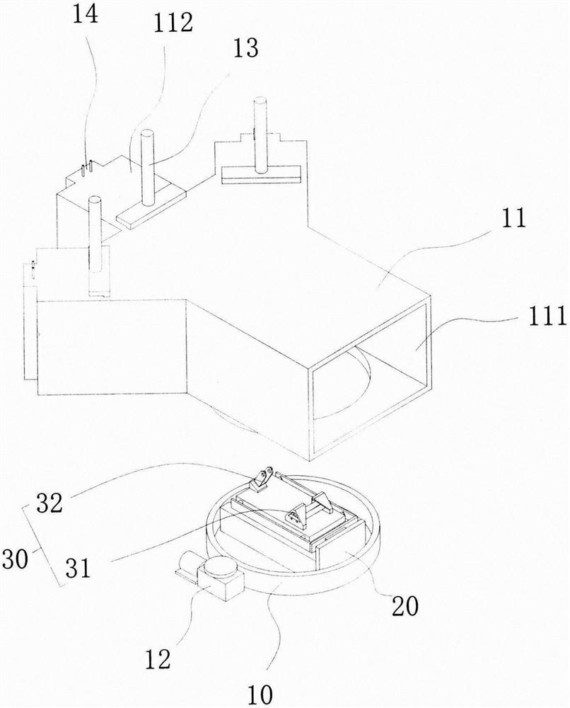 Air resistance simulation device for physical training and testing method thereof