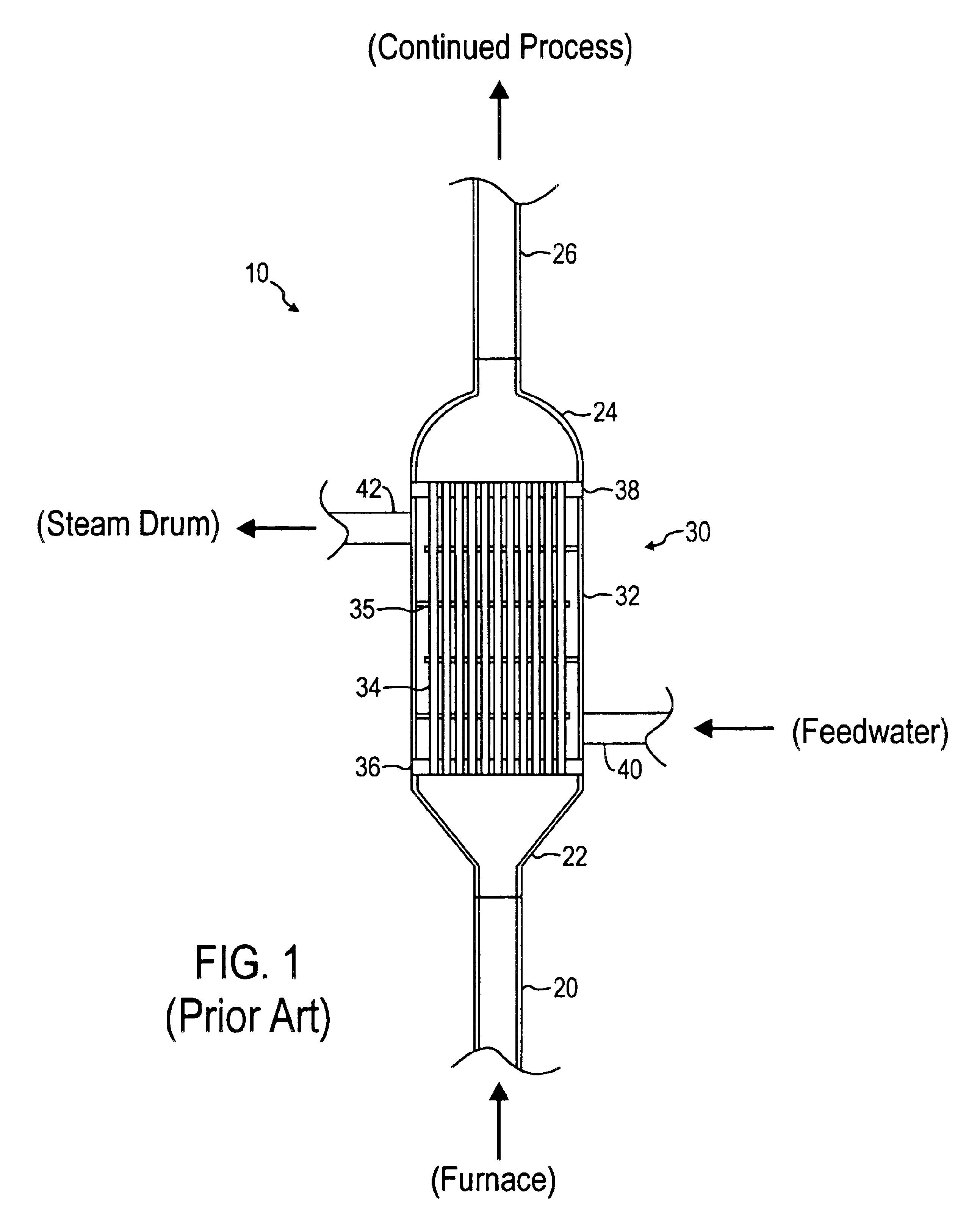 Intra-body flow distributor for heat exchanger