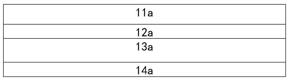 A laminated structure of a laminated assembly, a preparation method thereof, and a laminated assembly